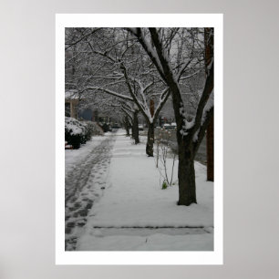 Winterochtend Poster