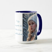 winterochtenden mok (Voorkant rechts)