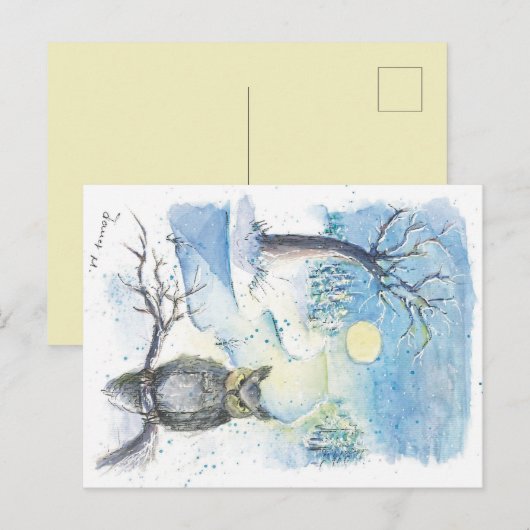 Winteroienseizoen na kaart (Voorkant / Achterkant)