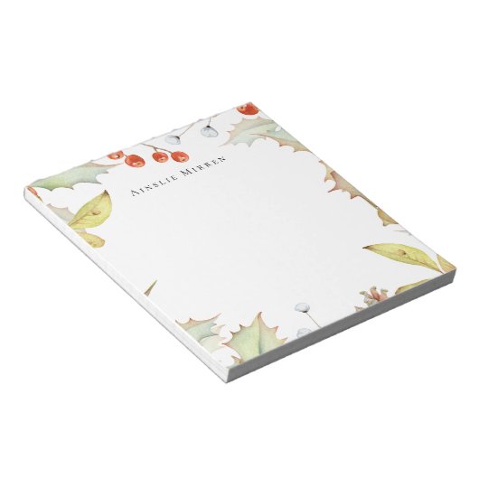  winterolijf notitieblok (Schuin)