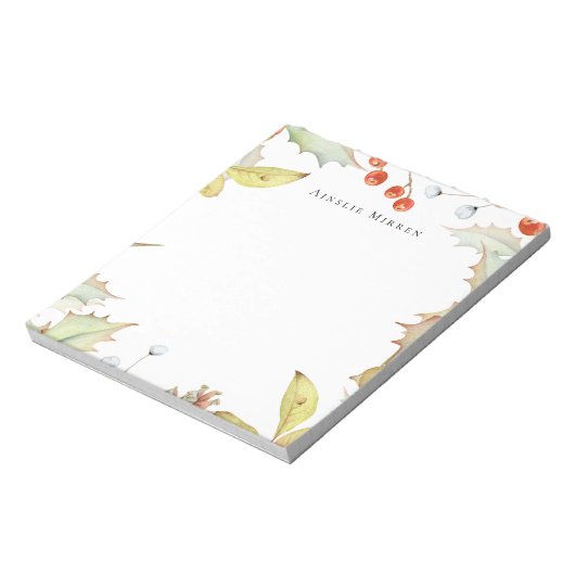  winterolijf notitieblok (Linkerzijde)