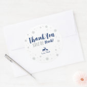 Winteronderland, bedankt dat je veel sticker sneeu (Envelop)