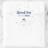 Winteronderland, bedankt dat je veel sticker sneeu (Tas)