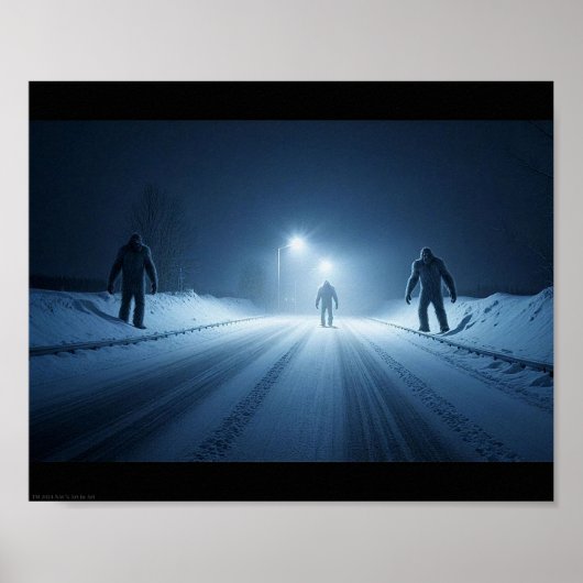 Winterontmoeting (8 x 10) poster (Voorkant)