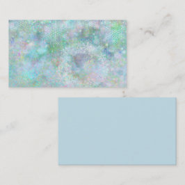 Winterontwerp Sneeuwvlokken Visitekaartje