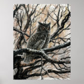 WinterOwl Poster (Voorkant)