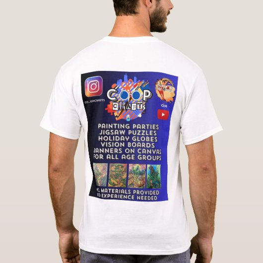 Winterpaar T-shirt (Achterkant)