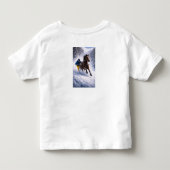 Winterpaard | Kleding T-shirt | Schoenen (Achterkant)