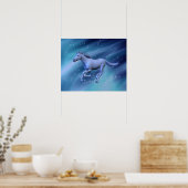 Winterpaard Poster (Keuken)