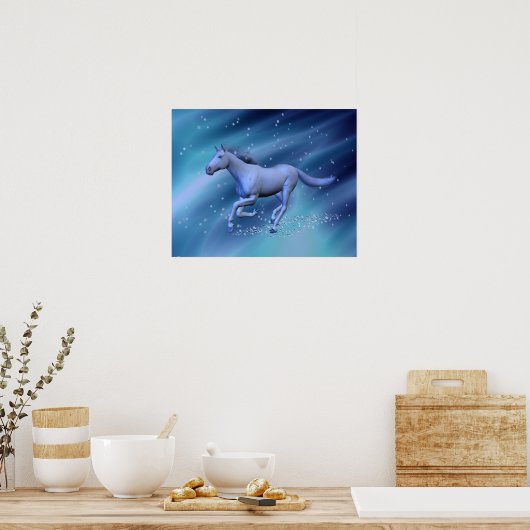 Winterpaard Poster (Keuken)