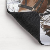 Winterpaarden Muismat (Hoek)