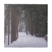 "Winterpad" Tegeltje (Voorkant)