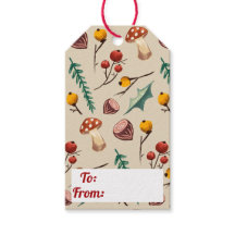 Winterpaddenstoelen & Rustiek gebladerte Kerstmis