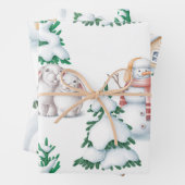 Winterpakbladen Inpakpapier Vel (In situ)