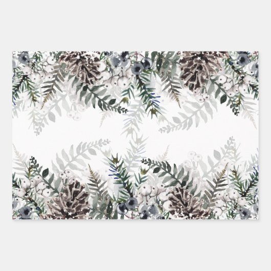 Winterpakbladen Inpakpapier Vel (Voorkant 2)