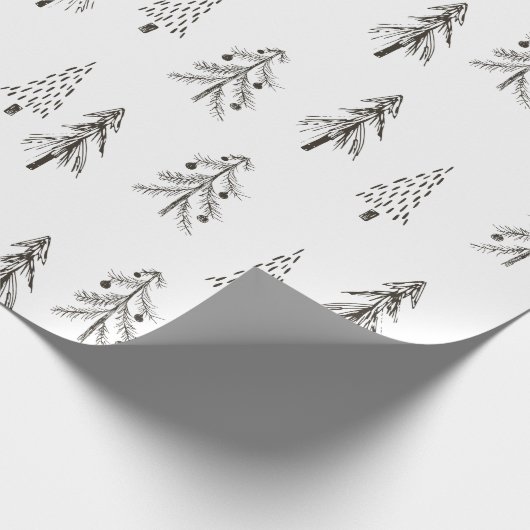 Winterpakpapier Cadeaupapier (Hoek)