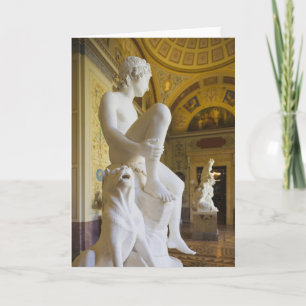 Winterpaleis en Hermitage-museum Feestdagen Kaart