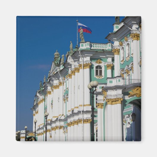 Winterpaleis en Hermitage Museum Magneet (Voorkant)