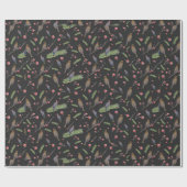 Winterpapier/kerstpapier Cadeaupapier (Vlak)