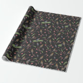 Winterpapier/kerstpapier Cadeaupapier (Uitgerold)