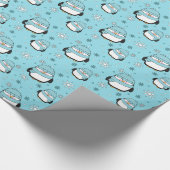 Winterparelpapier, 30 x 6' cadeaupapier (Hoek)