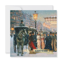  winterparijse Scene Holiday Partij