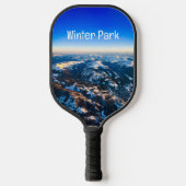Winterpark Colorado Pickleball Pickleball Paddle (Voorkant)