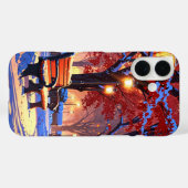 winterparkbank Case-Mate iPhone case (Achterkant (horizontaal))