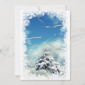 Winterpartij Kaart (Voorkant)