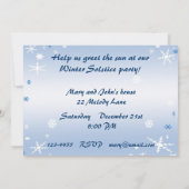 Winterpartij Kaart (Achterkant)