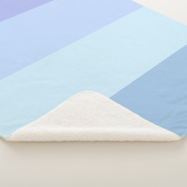Winterpastel kleurenschema sherpa deken