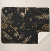 Winterpatroon 3 sherpa deken (Voorkant (horizontaal))