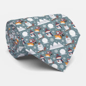 winterpatroon-Stropdas Stropdas (Opgerold)