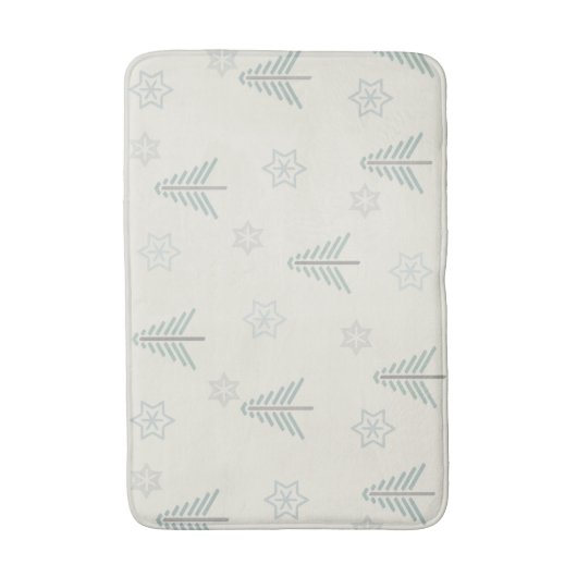  winterpatroonlicht badmat (Voorkant Verticaal)