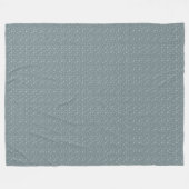 Winterpatroonontwerp fleece deken (Voorkant (Horizontaal))