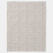 Winterpatroonontwerp fleece deken  (Voorkant)
