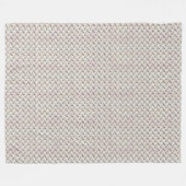 Winterpatroonontwerp fleece deken  (Voorkant (Horizontaal))