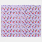 Winterpatroonontwerp fleece deken  (Voorkant (Horizontaal))