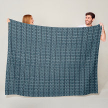 Winterpatroonontwerp fleece deken