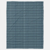 Winterpatroonontwerp fleece deken (Voorkant)