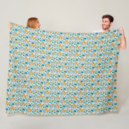 Winterpatroonontwerp fleece deken 