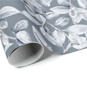 Winterpatroonpapier voor kerstwijn cadeaupapier (Rol Hoek)