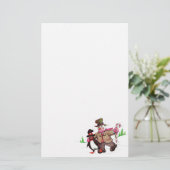 Winterpels Briefpapier (Staand voorkant)