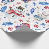 winterpels cadeaupapier (Hoek)