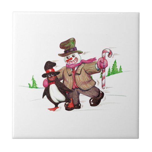 Winterpels Tegeltje (Voorkant)