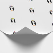 WINTERPENGUIN AFSNIJDEN CADEAUPAPIER (Hoek)