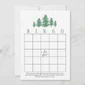 Winterpennen, bijtende Vrijgezellenfeesten bingo-k Kaart (Voorkant)