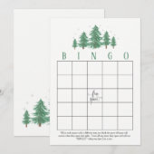 Winterpennen, bijtende Vrijgezellenfeesten bingo-k Kaart (Voorkant / Achterkant)