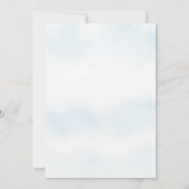 winterpijnbomen trouwtafel dank u bedankkaart (Achterkant)