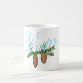 Winterpine Cones Koffiemok